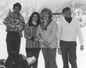 Febbraio 1978, settimana bianca a Champoluc